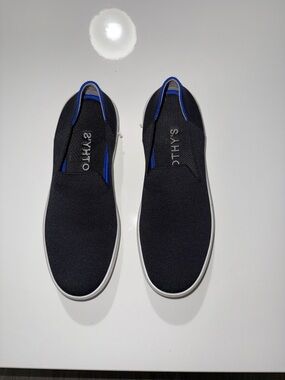 Rothy's The Original Slip On Sneaker Black Womens 7